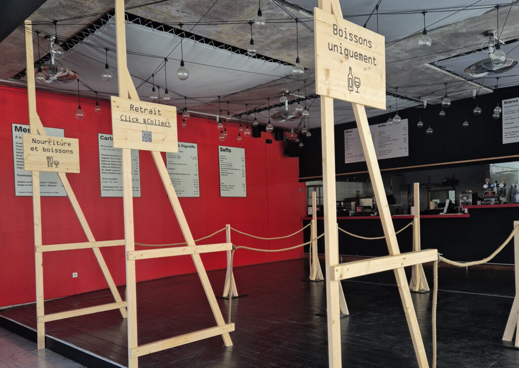 Des nouveautés à la cantine : coupe-files et click and collect