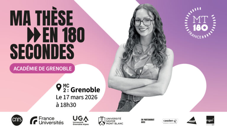 Ma thèse en 180 secondes est de retour